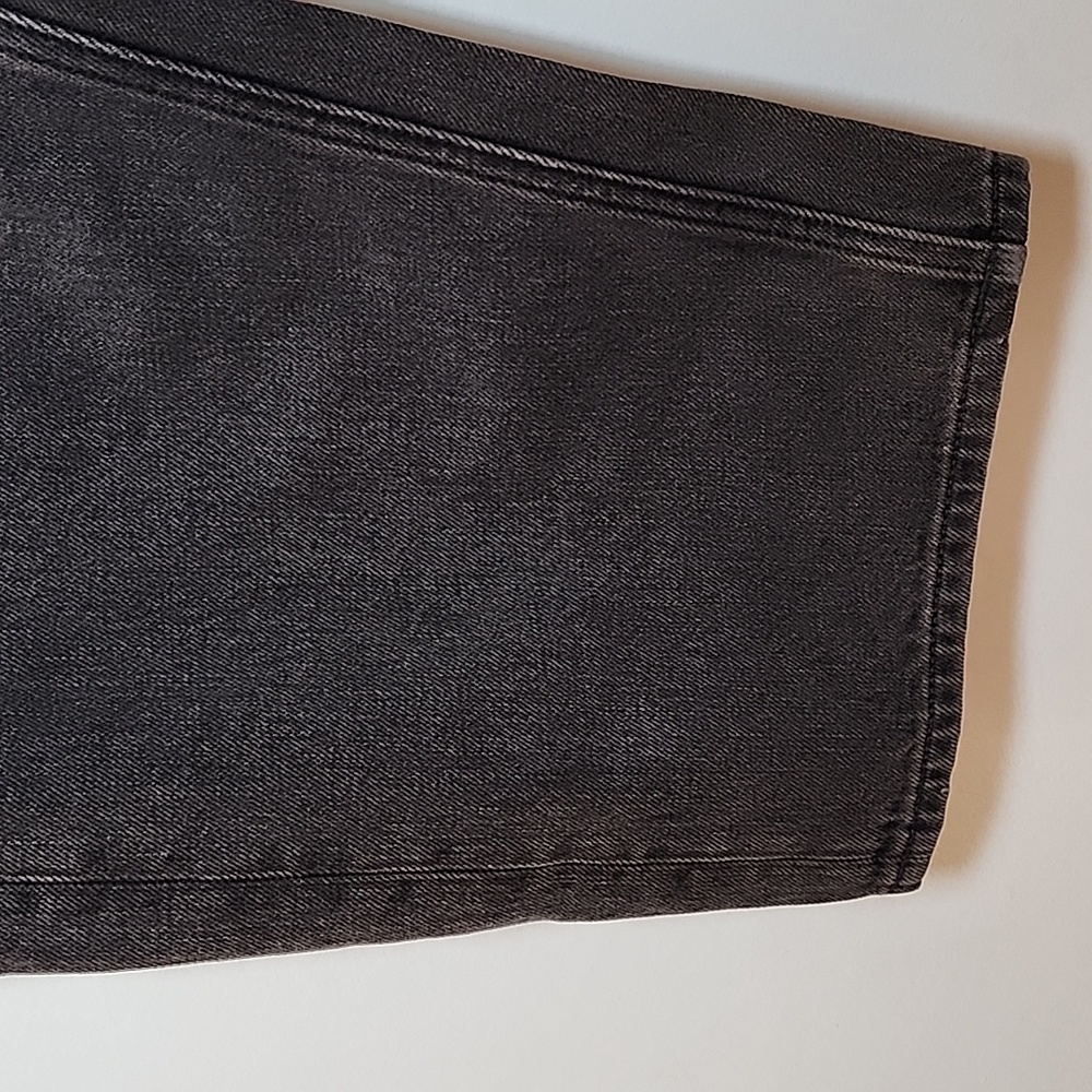 Madewell Jeans Darted Barrel-leg Classic Black Women's Size 30 - Picture 9 of 16
